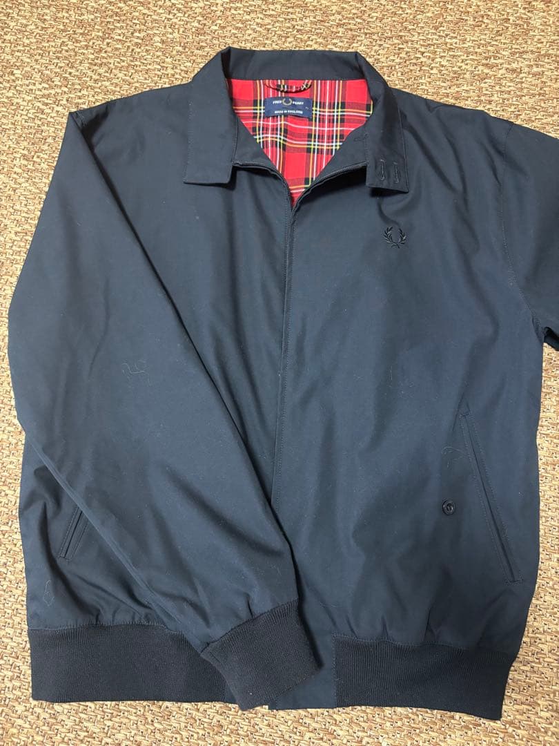 FRED PERRY ブラック ジャケット XL