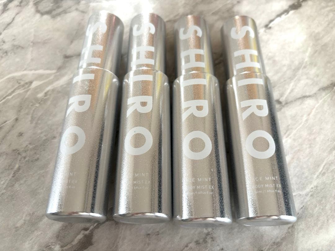 SHIRO アイスミントボディミスト　エクストラクール　4本セット