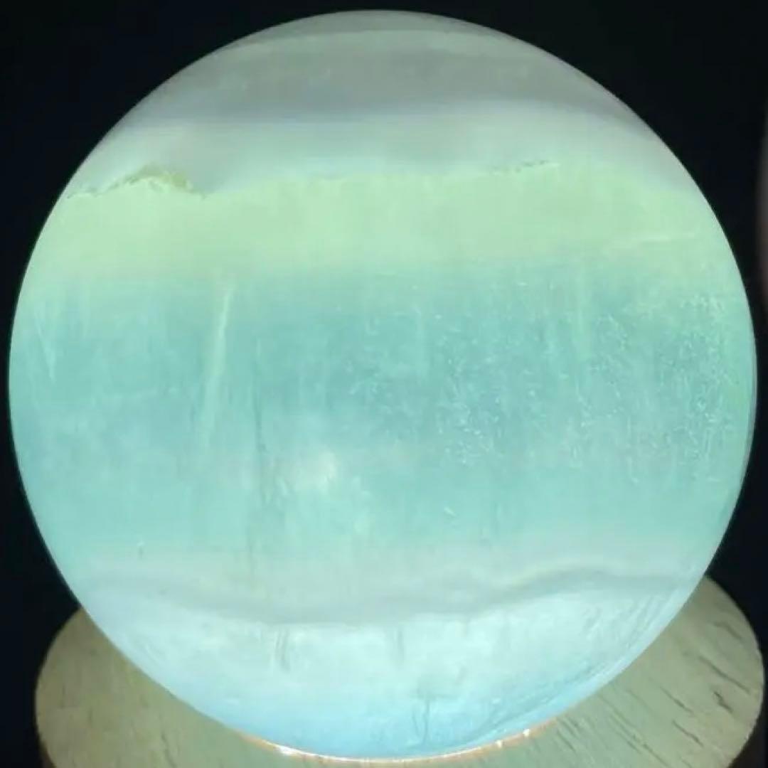 透明度抜群　フェアリーカラー　フローライト　スフィア　イットリウム
