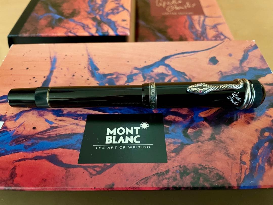 MONTBLANC モンブラン 万年筆 アガサクリスティー