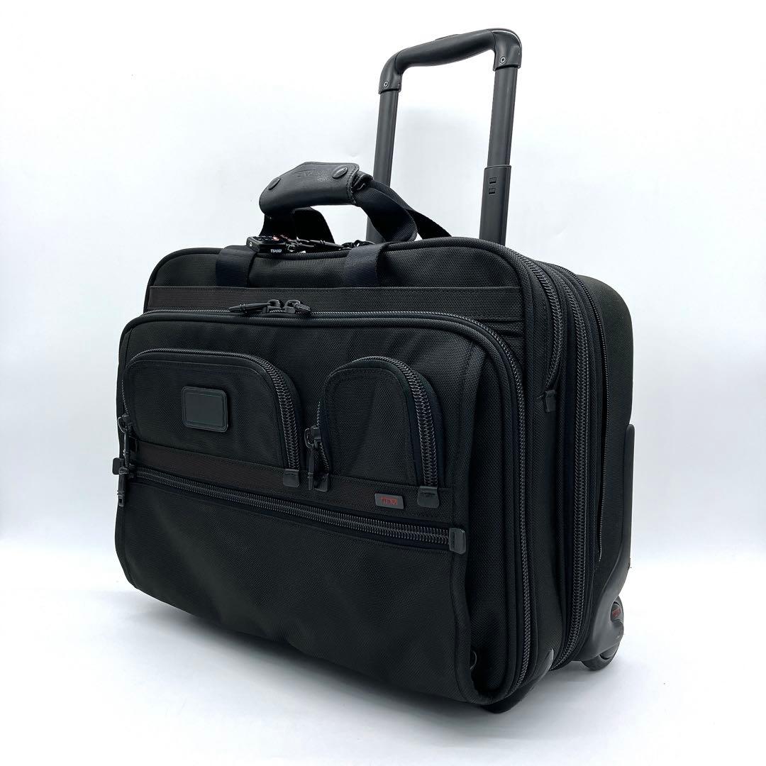 専用【TUMI】キャリーケース　ビジネスバッグ　ナイロン　ブラック　拡張式　2輪