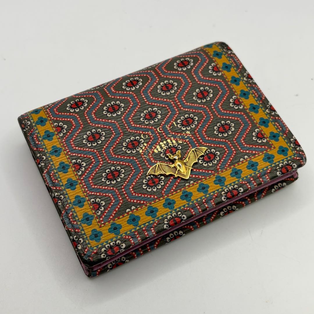 希少！GUCCI GARDEN☆限定 二つ折り財布 コンパクトウォレット