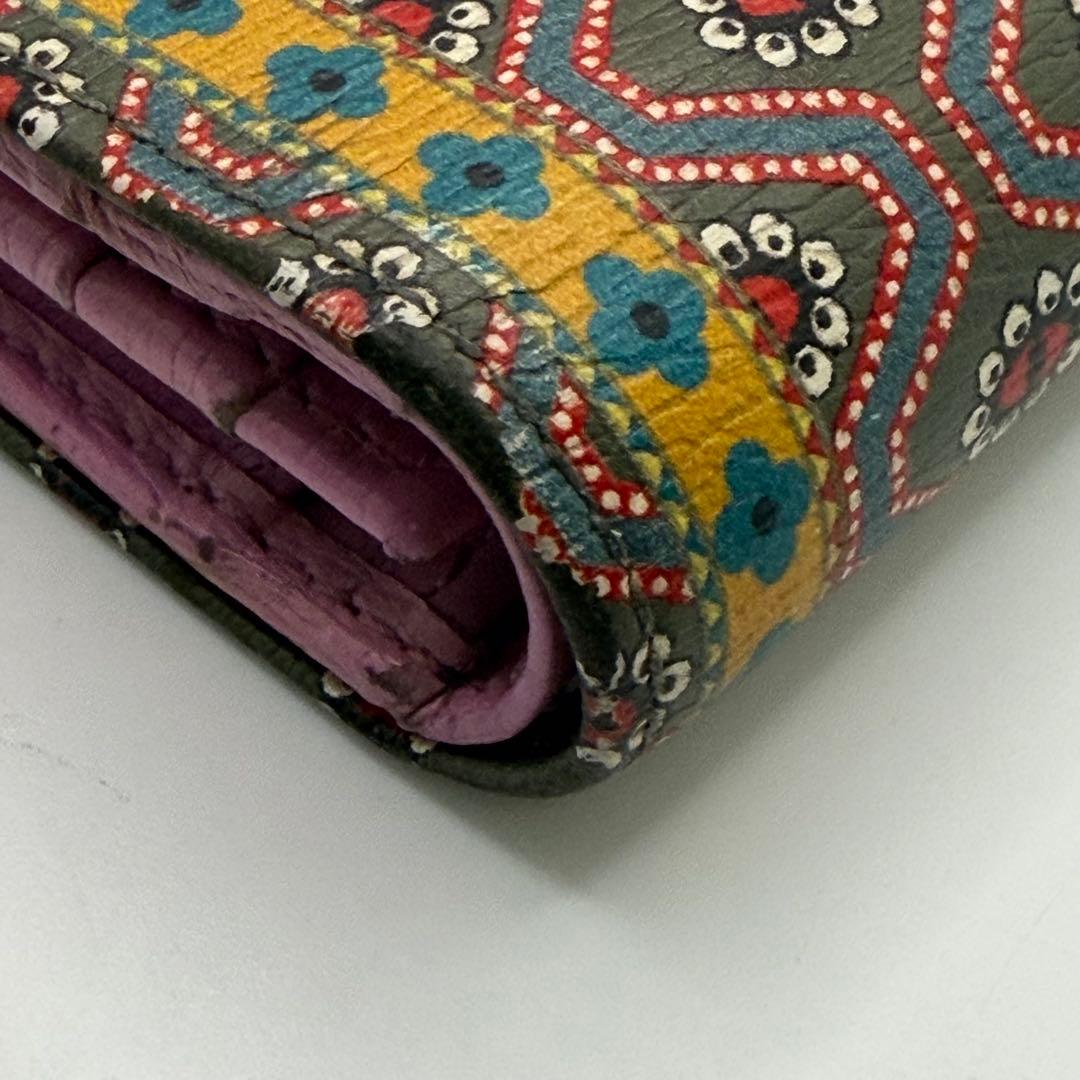 希少！GUCCI GARDEN☆限定 二つ折り財布 コンパクトウォレット