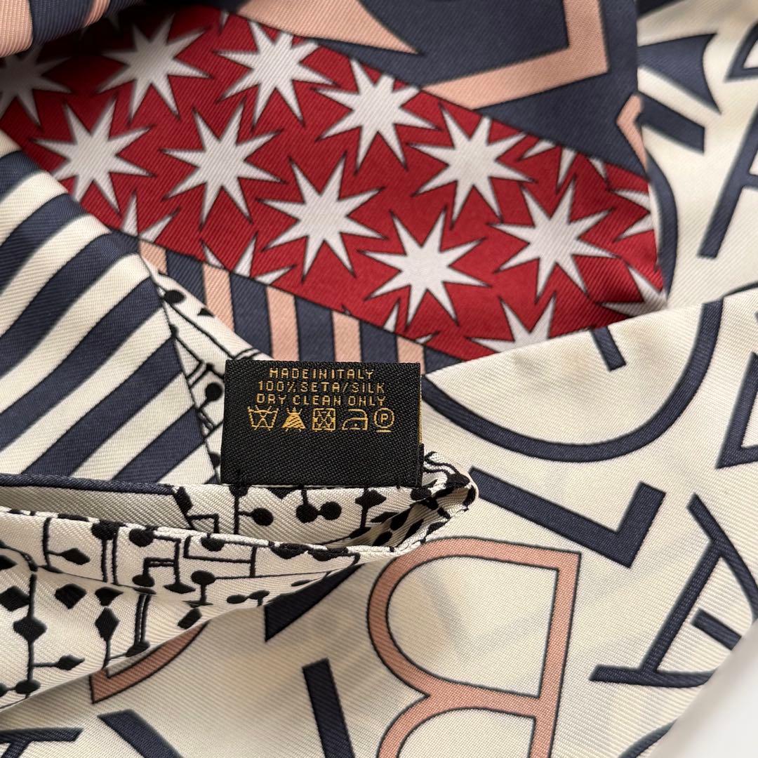 ◾️未使用に近い◾️BVLGARI ブルガリ シルクスカーフ ヘアアクセサリー