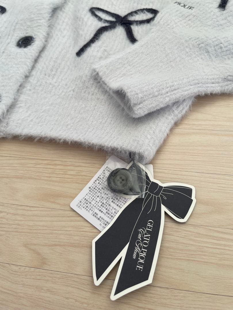 新作完売 ジェラートピケ HALLOWEEN フェザーカーディガン