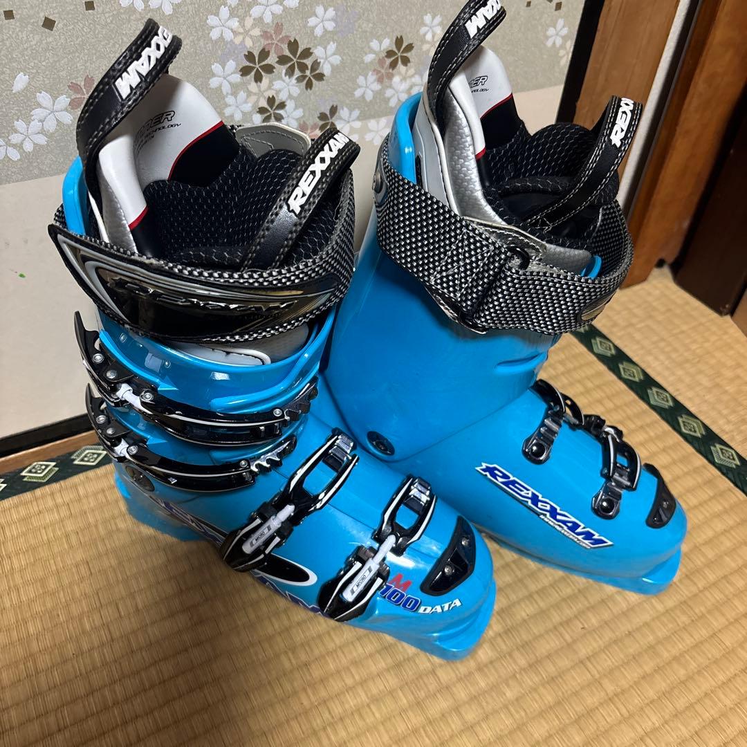 REXXAM DATA 100 スキー用ブーツ 青