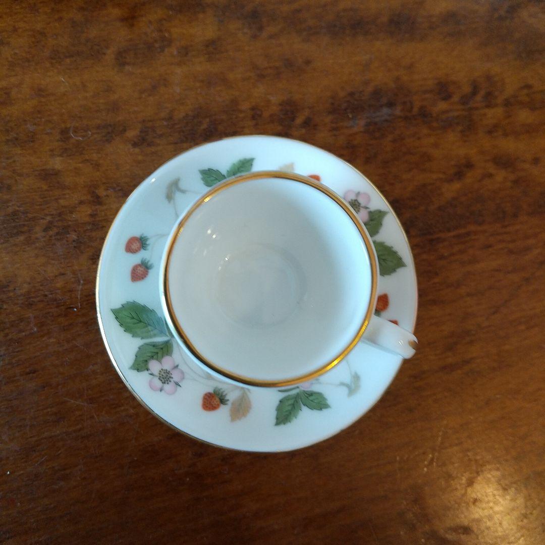 【箱入り新品】ウェッジウッド ワイルドストロベリー ミニチュアティーセット