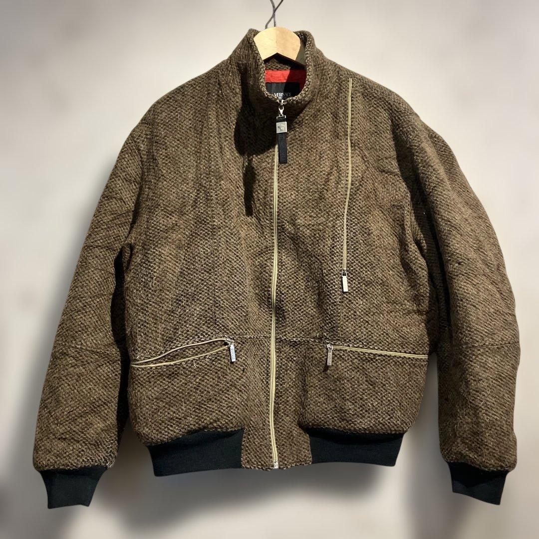 80s-90s VERSACE JEANS スイングトップ　ヴェルサーチェ