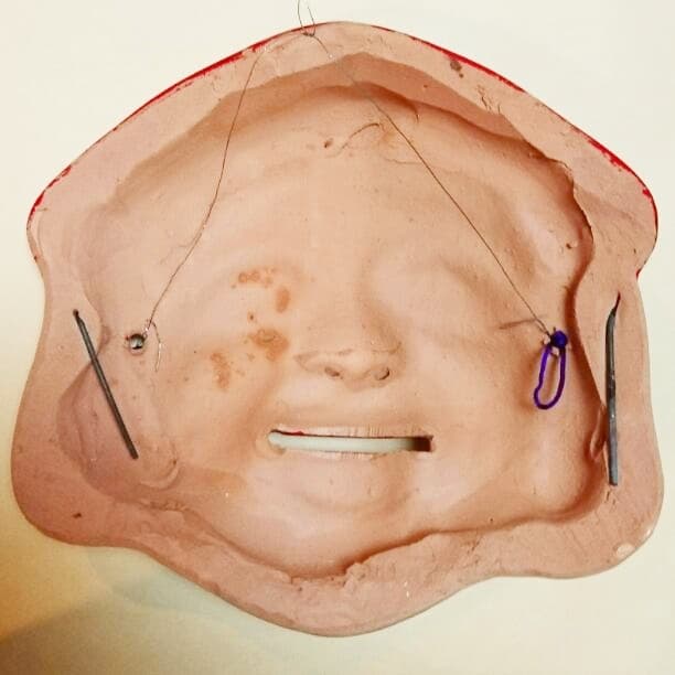 送料無料☆幸せを呼ぶニコニコ笑顔の素焼き大黒恵比寿様壁掛け