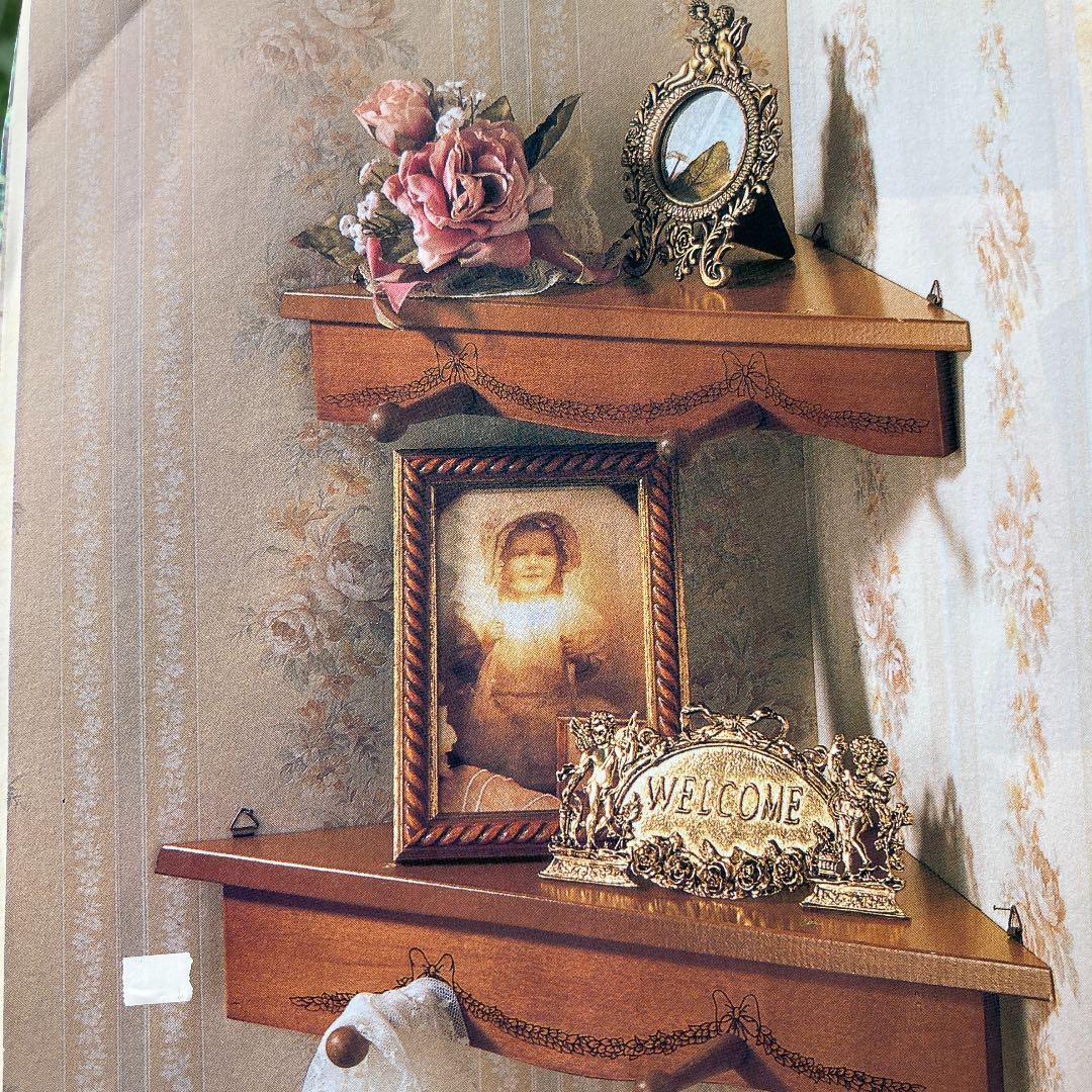 ピューター薔薇エンジェルウェルカムスタンドアンティーク長  ヴィンテージ レア物