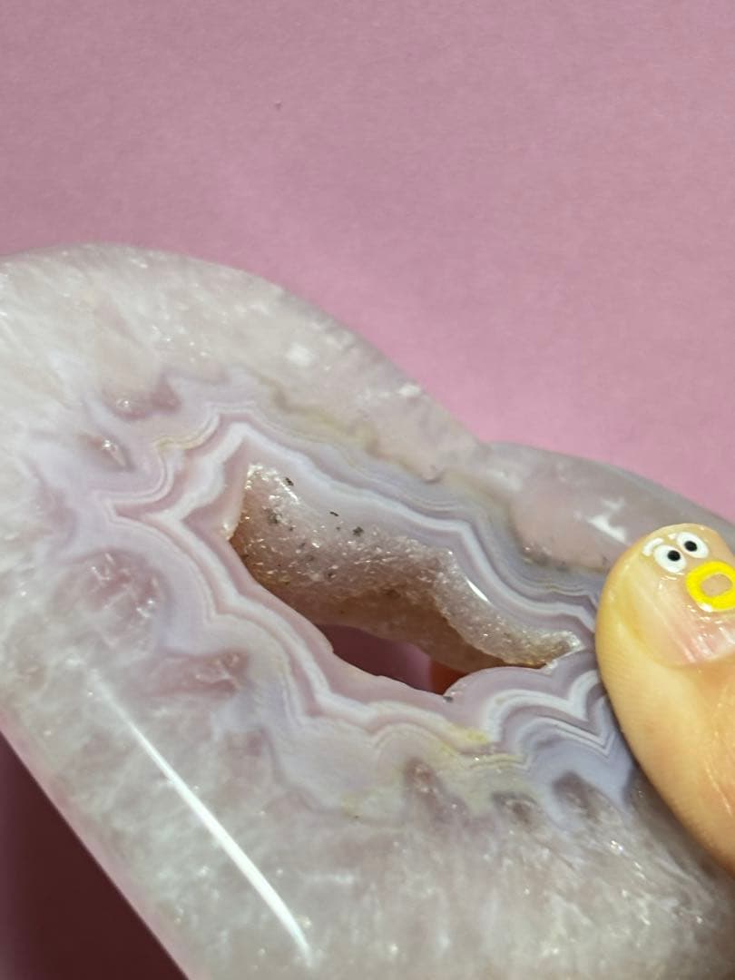 ハート　スタンド　瑪瑙　可愛い　特別