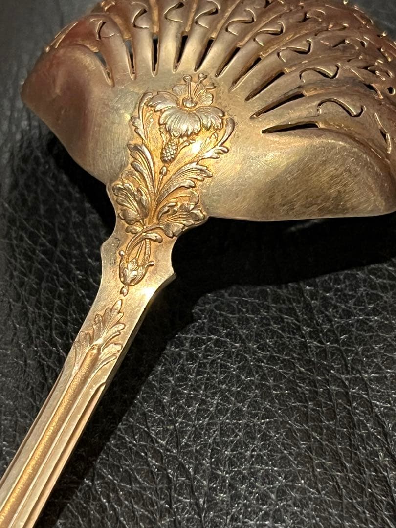 ピュイフォルカ　純銀製　スターリングシルバー　950製　シュガーシフター