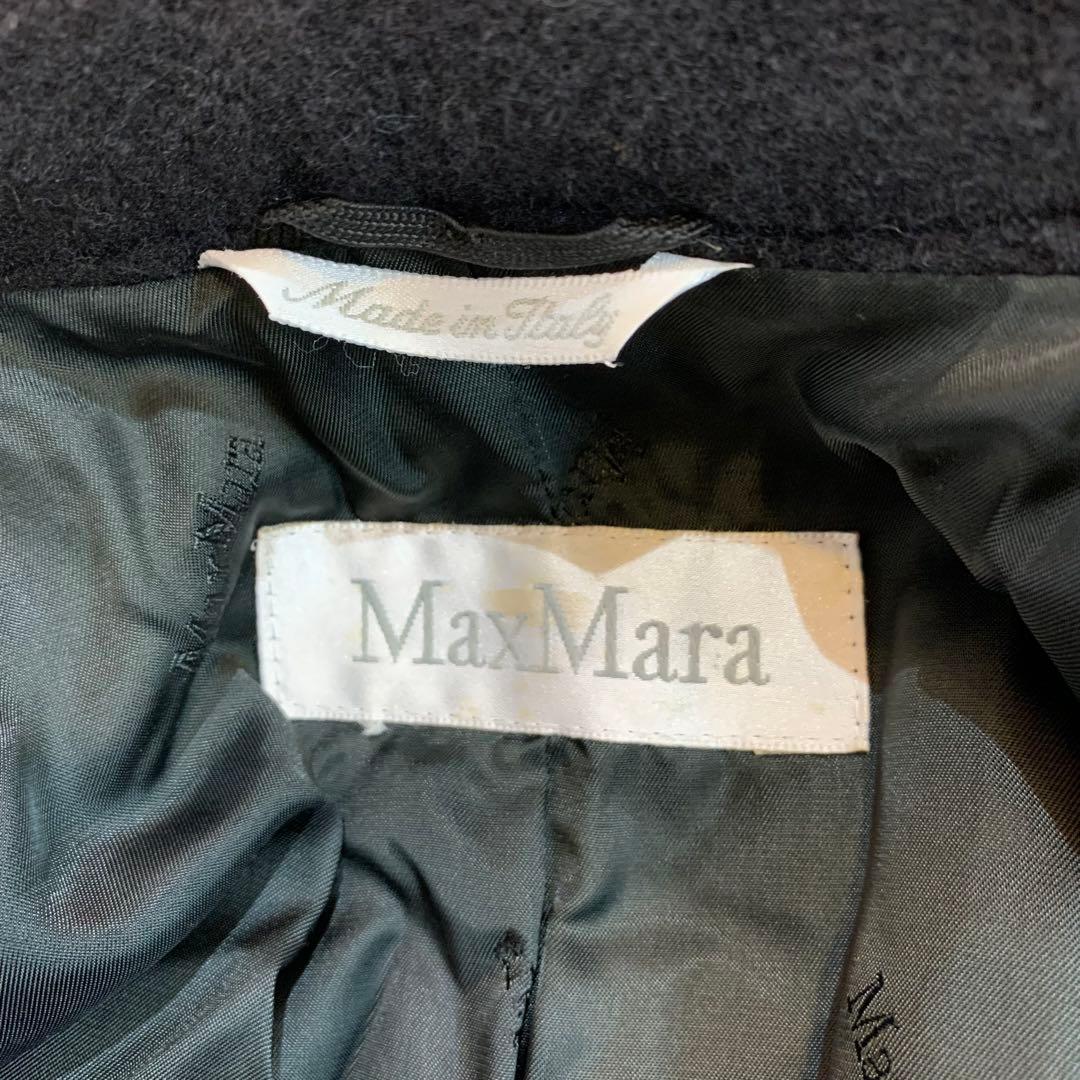 MaxMara カシミヤ混ダブルチェスターコート　サイズ38