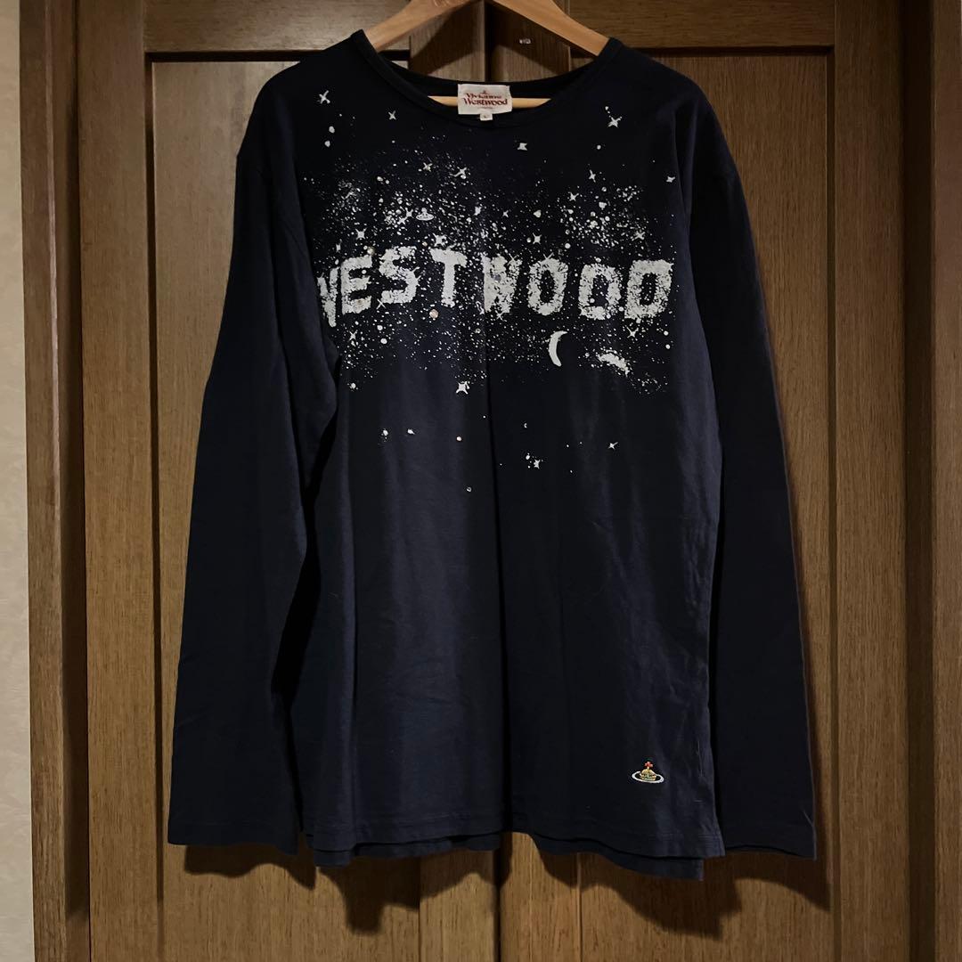 Vivienne Westwood 星空プリント 長袖カットソー Lサイズ