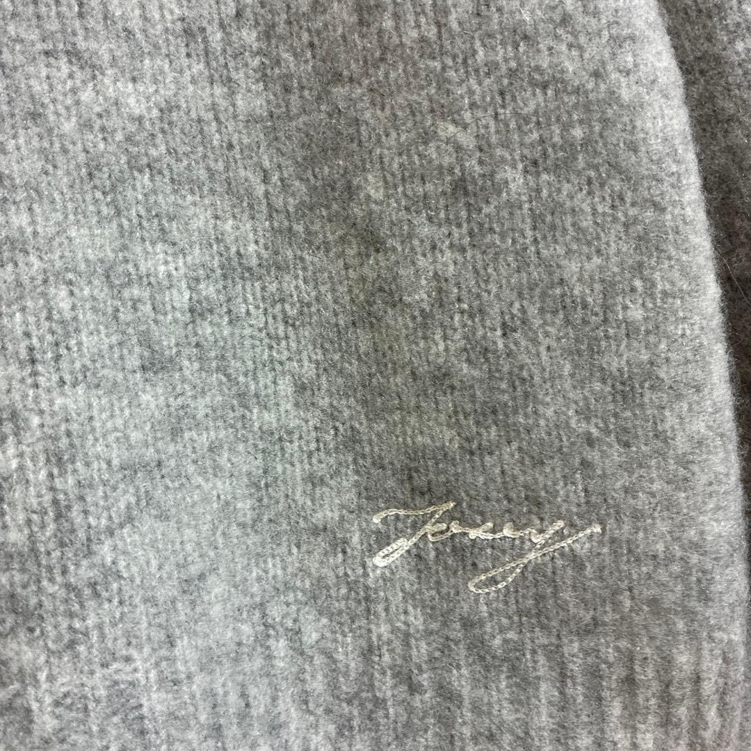 フォクシー　シルクカシミヤ　Knit Top(Palmier)　40 ロゴ