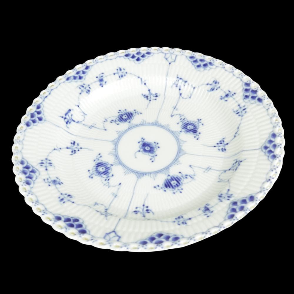 ロイヤルコペンハーゲン ブルーフルーテッド フルレース 25cm 大皿