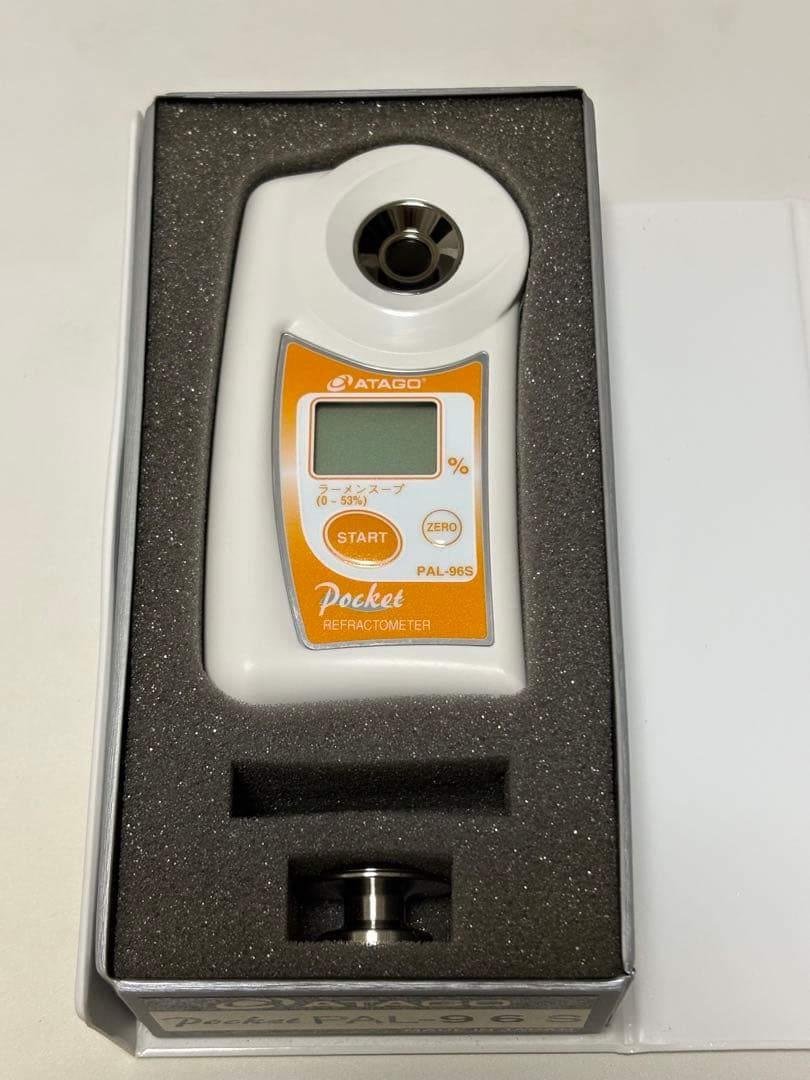 ATAGO PAL-96S ラーメンスープ濃度計 0〜53% 付属品完備