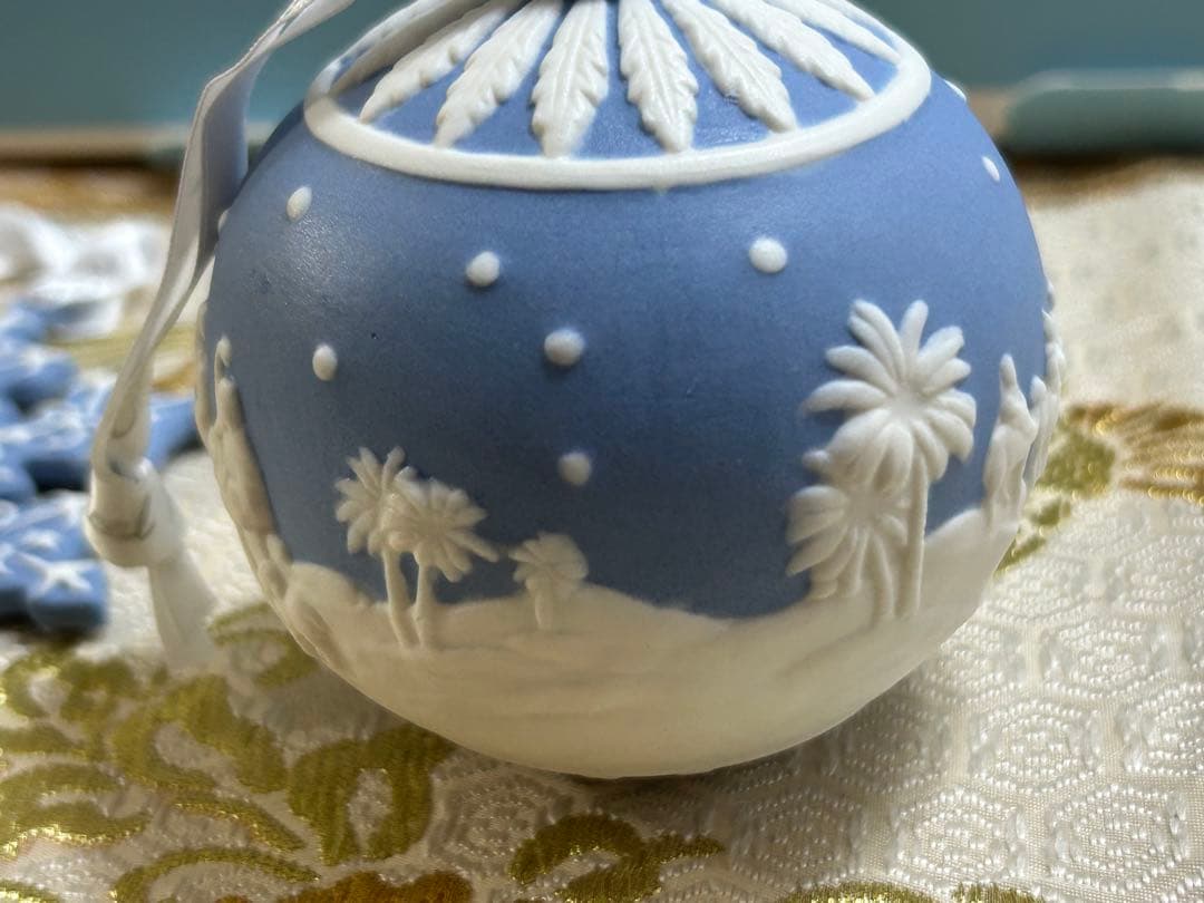 ウェッジウッド　クリスマス　オーナメント　5点セット