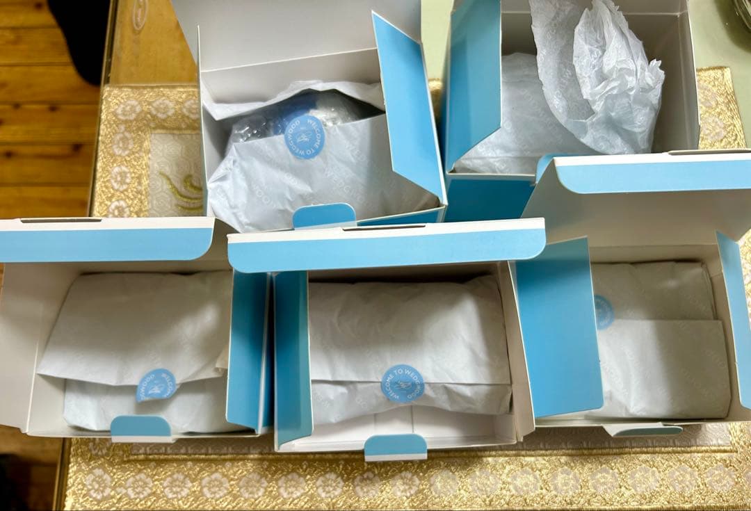 ウェッジウッド　クリスマス　オーナメント　5点セット