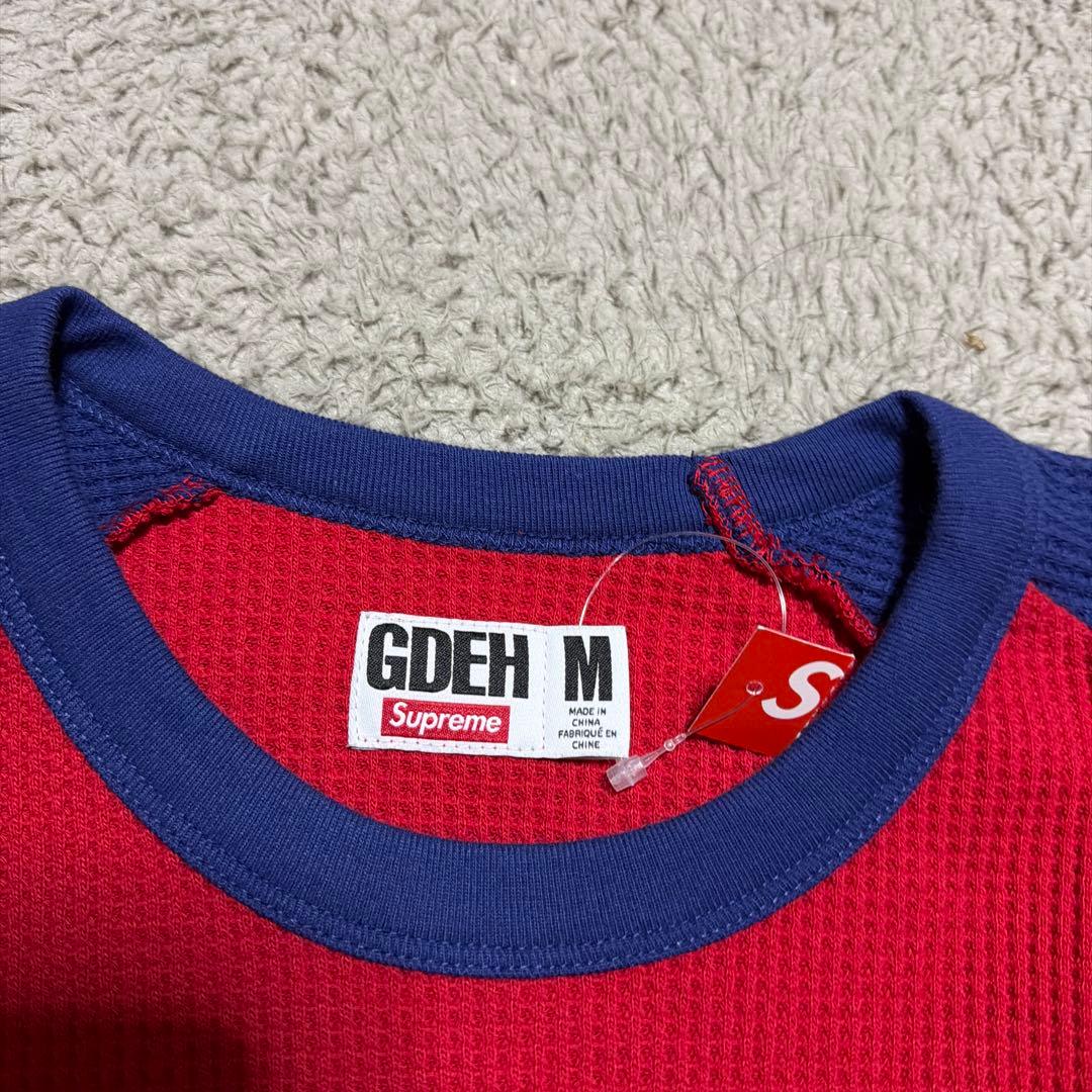 Supreme x GOODENOUGH Thermal ロンt tシャツ　M