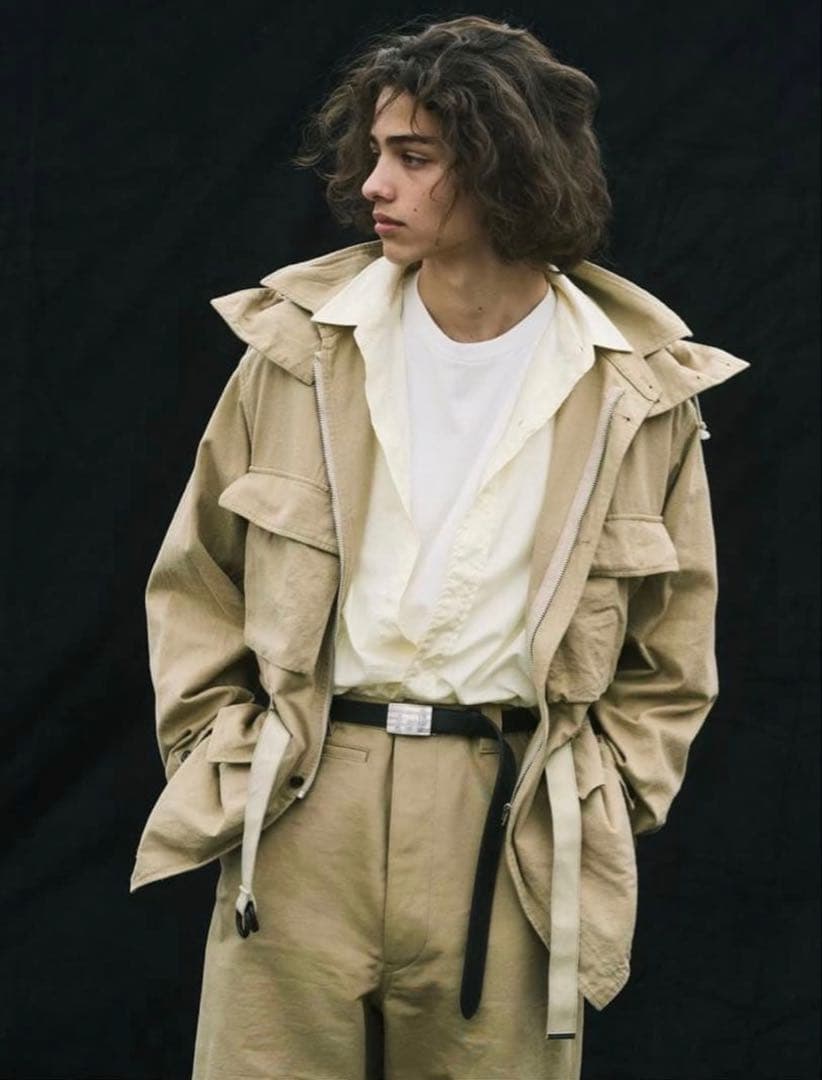 Tiffany&coヴィンテージ レザーベルト36 ティファニー ナロー美品レア