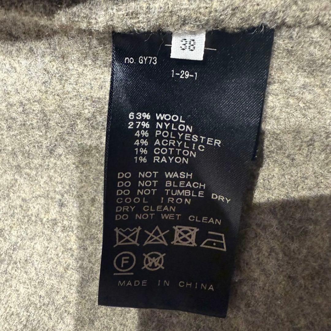 美品【IENA】MANTECO イエナ♡ダブルフェイス　ロングコート　サイズ38