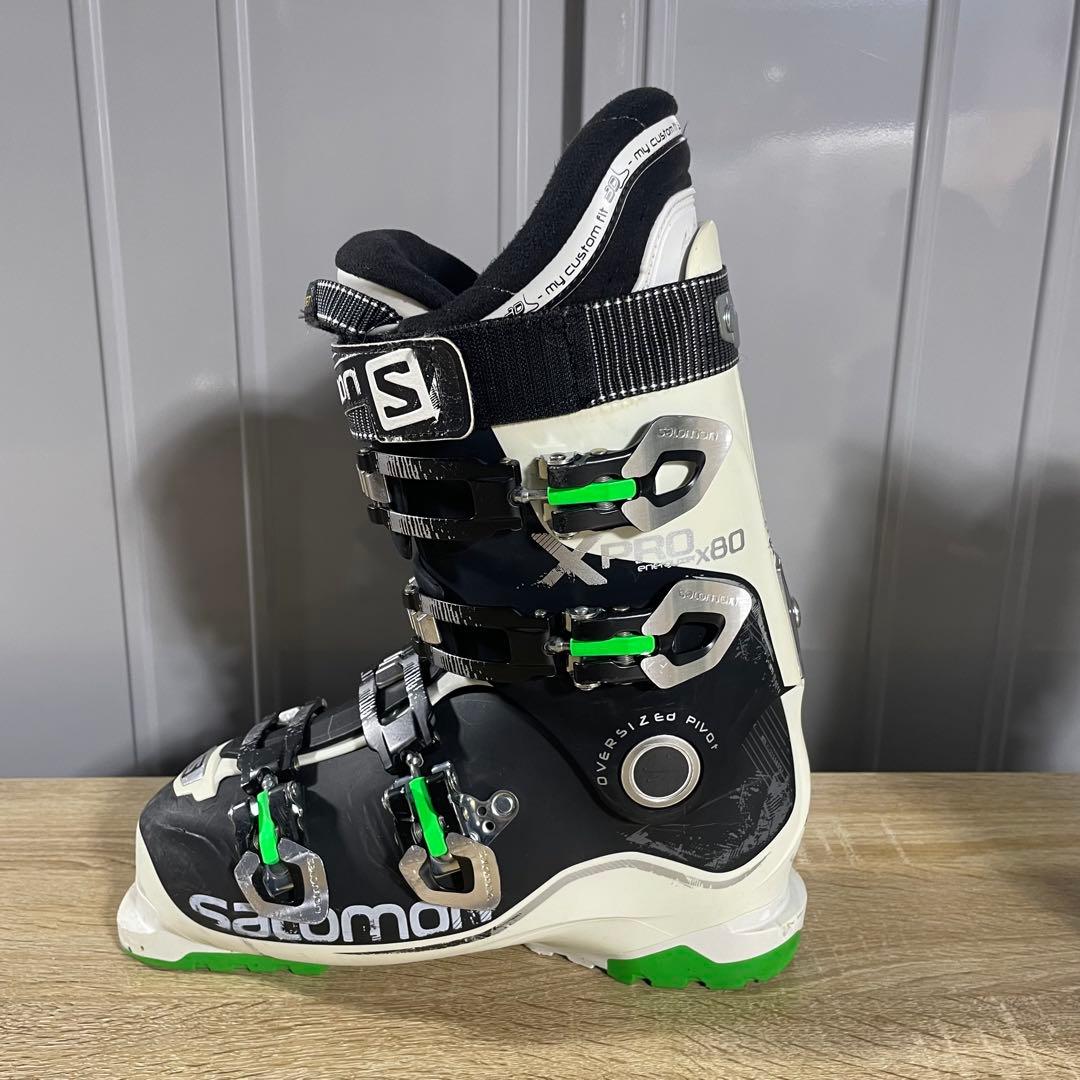 elan168cm SALOMON26/26.5cmストック付きスキーセット