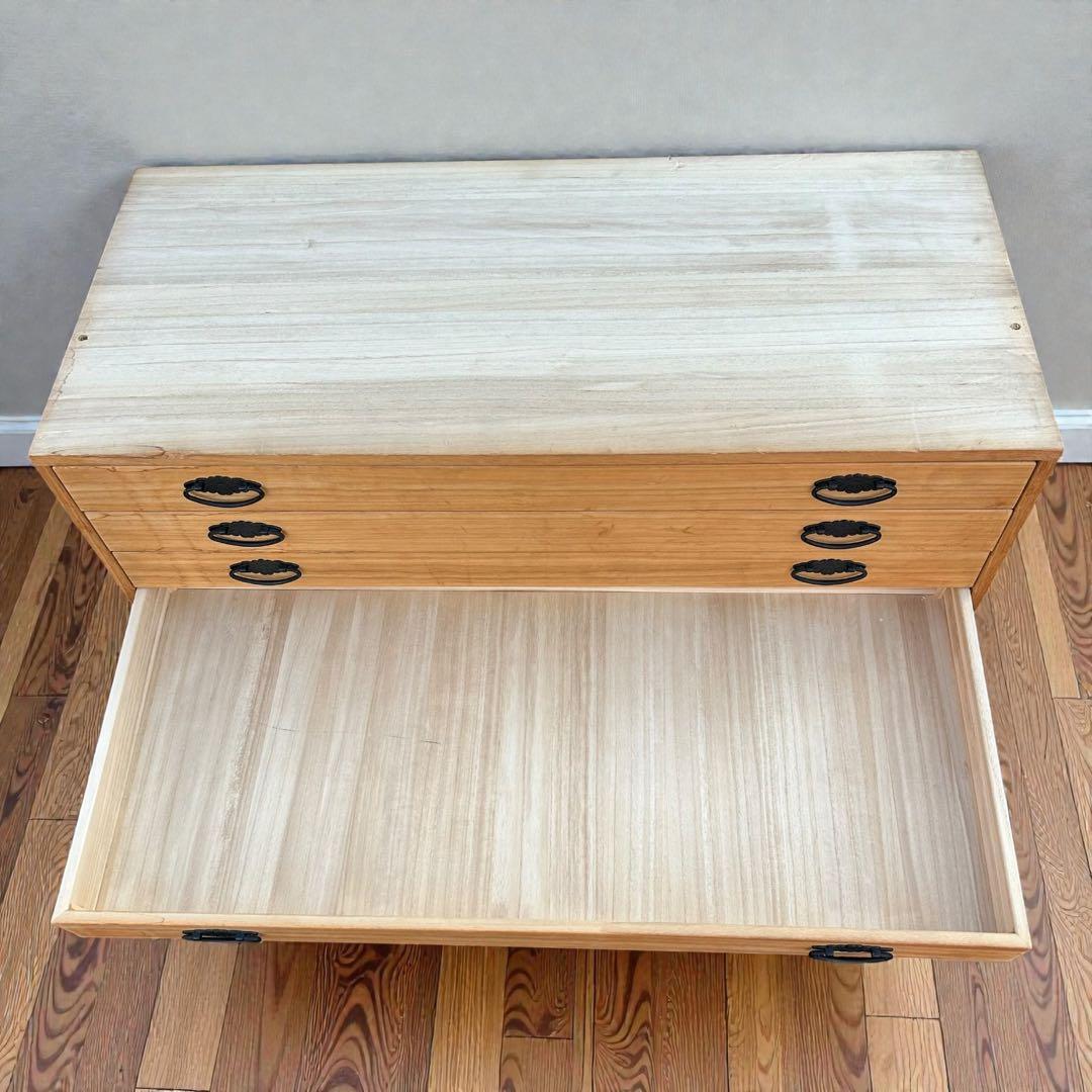 良品✨昭和レトロ✨桐箪笥 7段 和箪笥 天然木 着物収納 和モダン 整理タンス