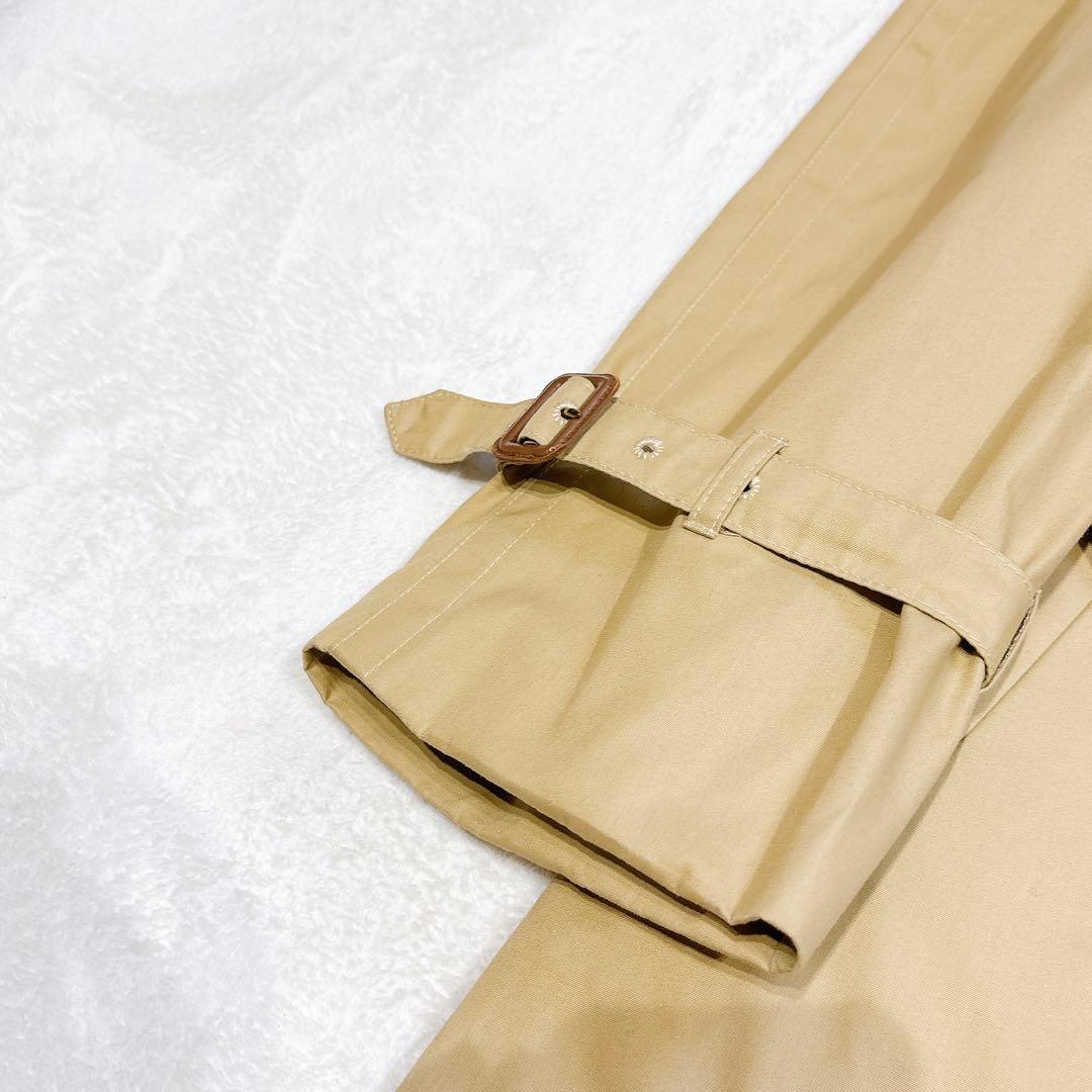 新品同様✨　アクアスキュータム　トレンチコート ベージュ　メンズ　ロング　40