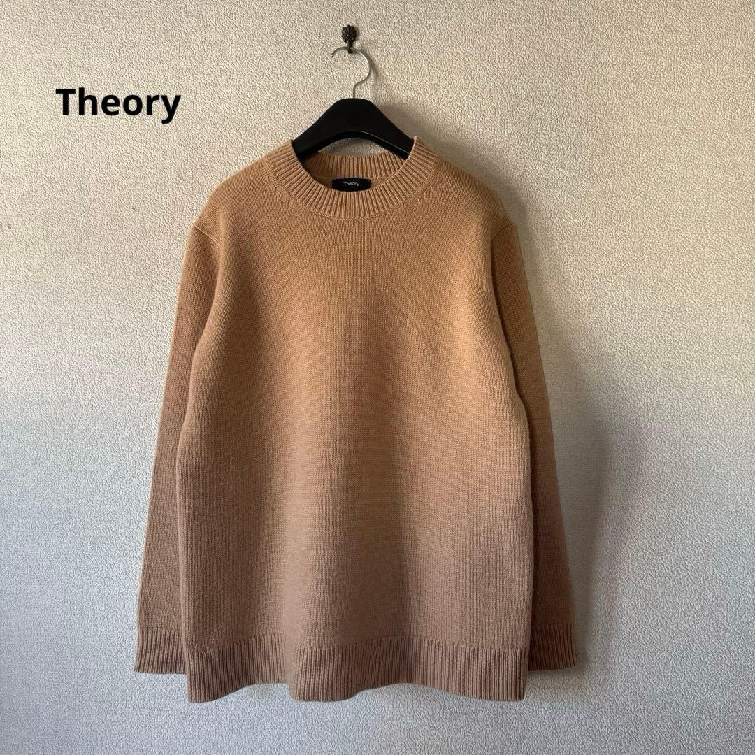 Theory セオリー　クルーネックプルオーバー カシミヤ100% セーター
