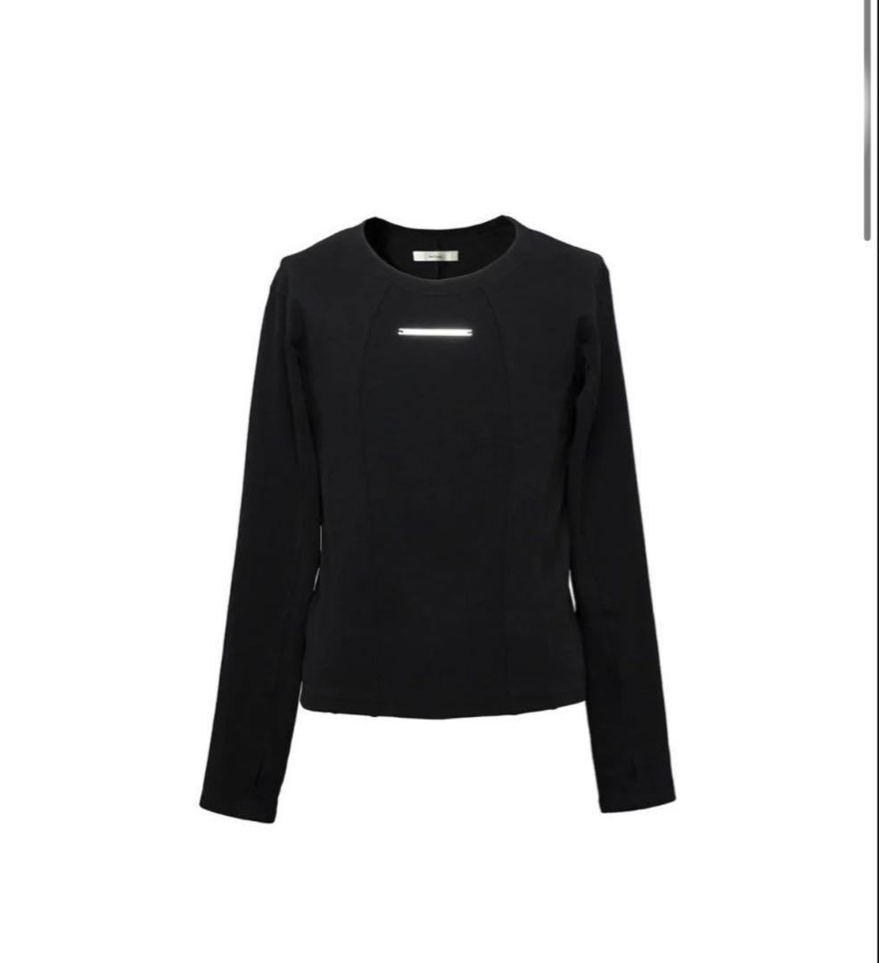 Jent Louis Rib Long Sleeve Tee ブラック