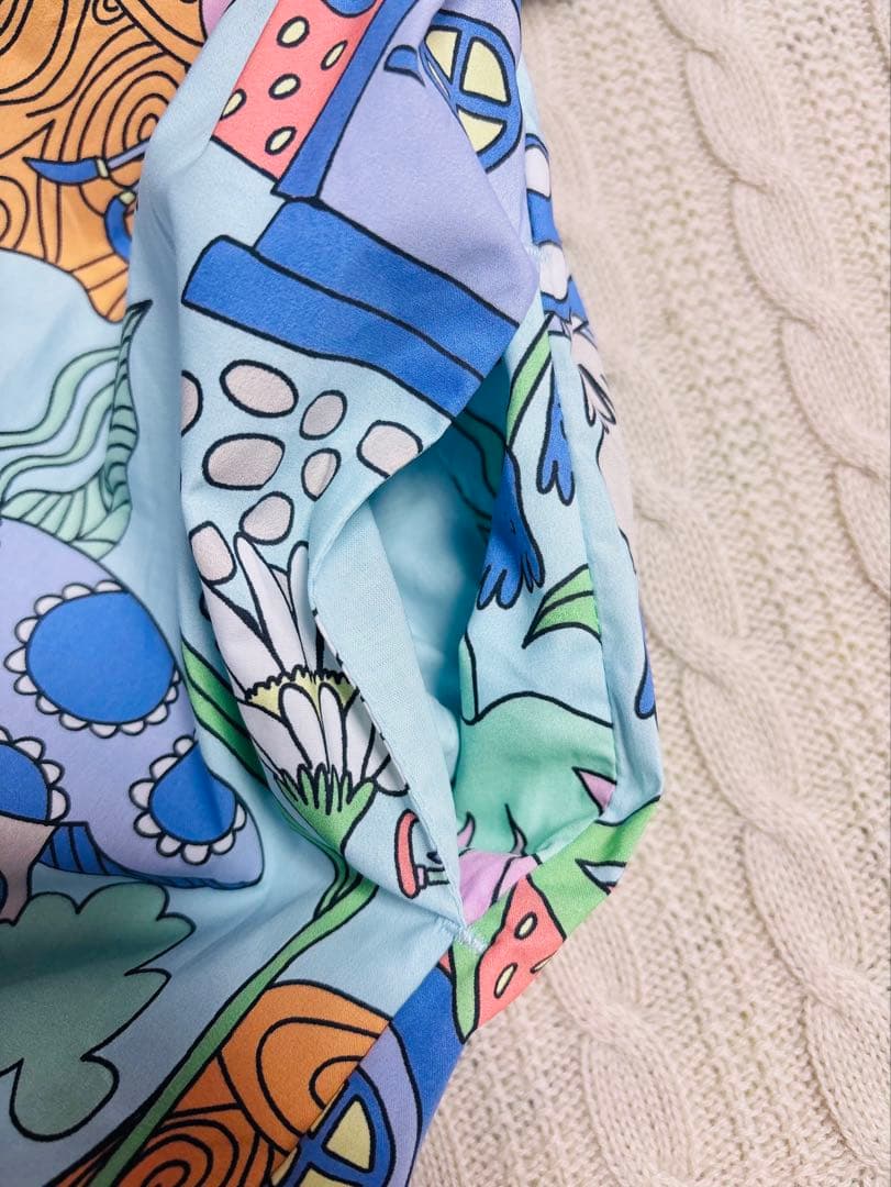 新品　ステラマッカートニー　ウッドランド 柄ワンピース　6Y /定価3万円以上