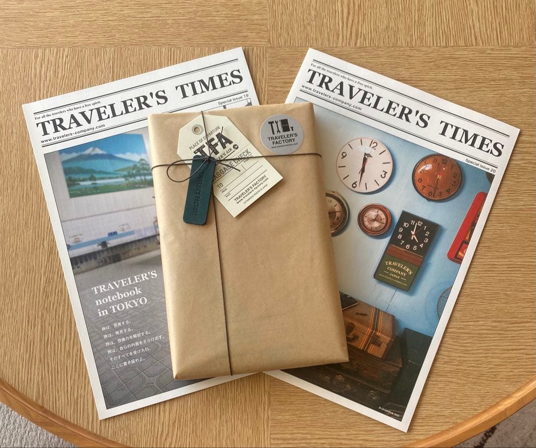 京都限定 トラベラーズファクトリー トラベラーズノート　ラッピング済　タイムズ付