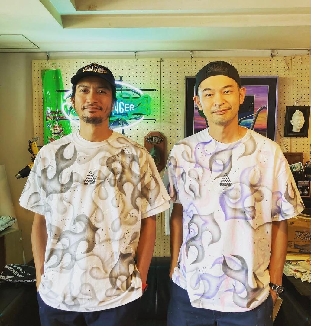 love ear art Tシャツ ファイアー 長瀬智也着