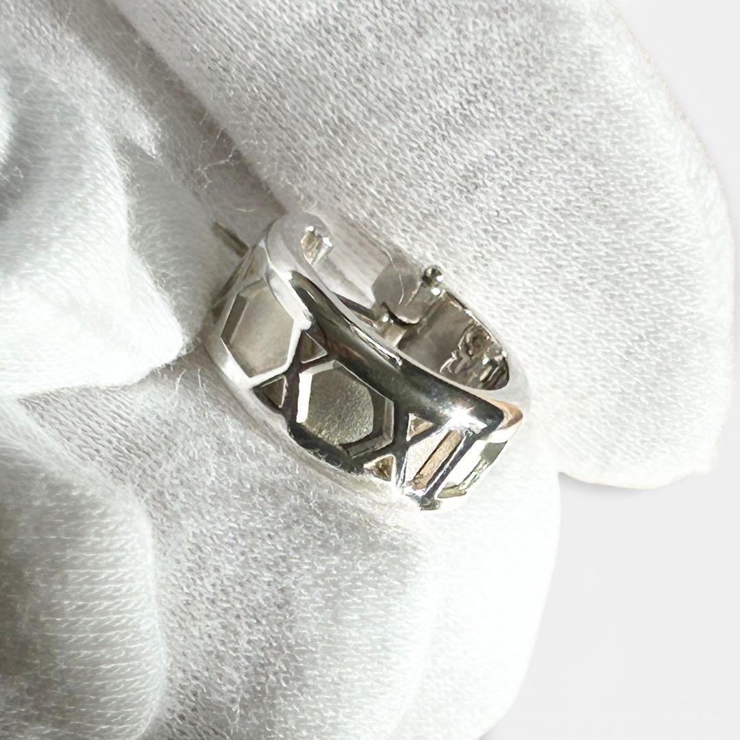 【美品】ティファニー アトラス フープ ピアス 片耳SV925 y2k