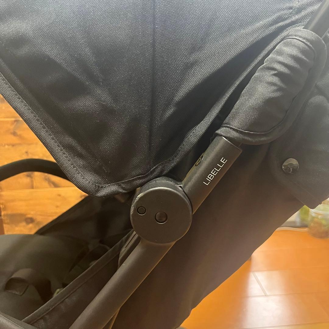 CYBEXリベル （バンパーバー付き） ブラック軽量 セカンド ベビーカー B型