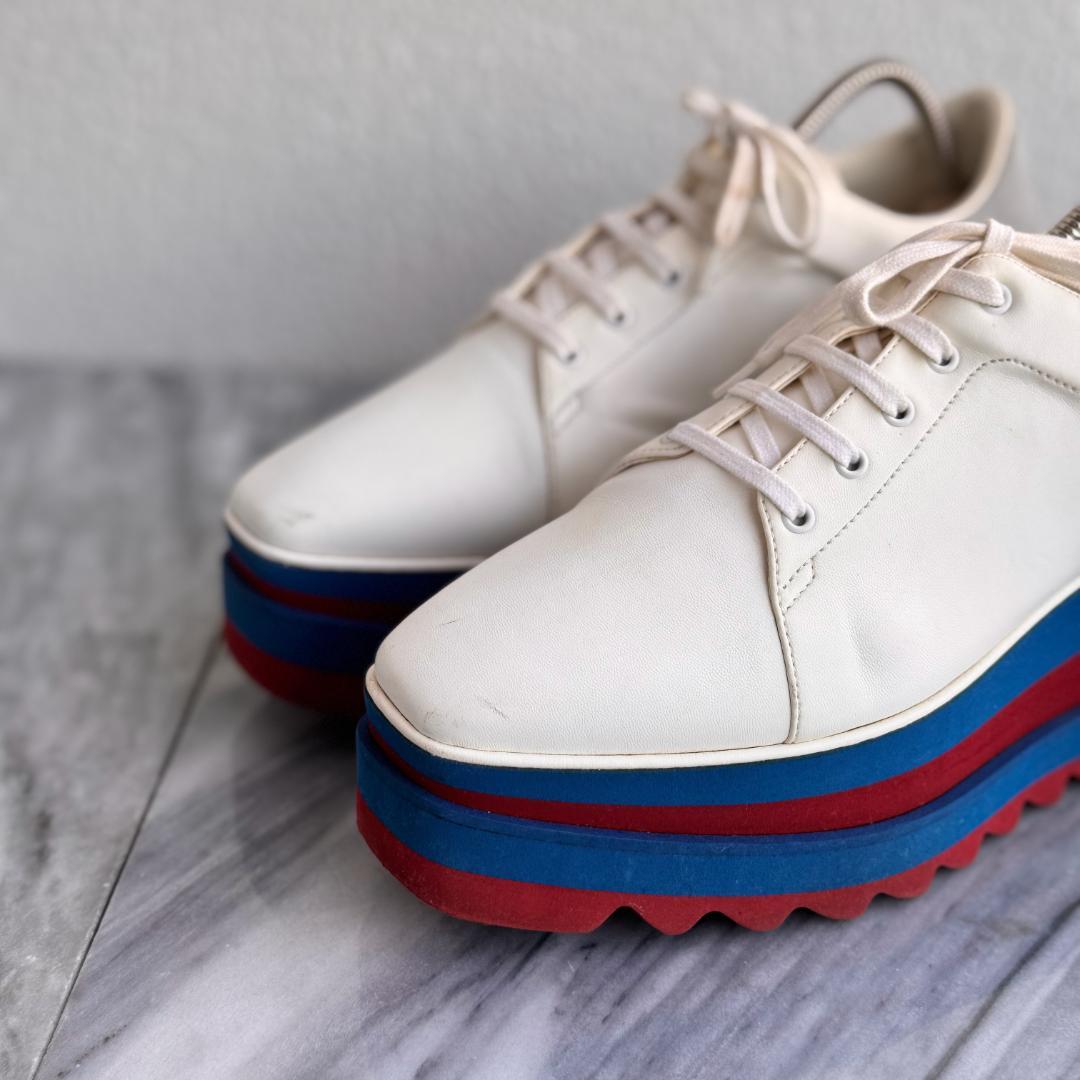 ステラマッカートニー スニーク エリススニーカー 厚底 プラットフォーム　38