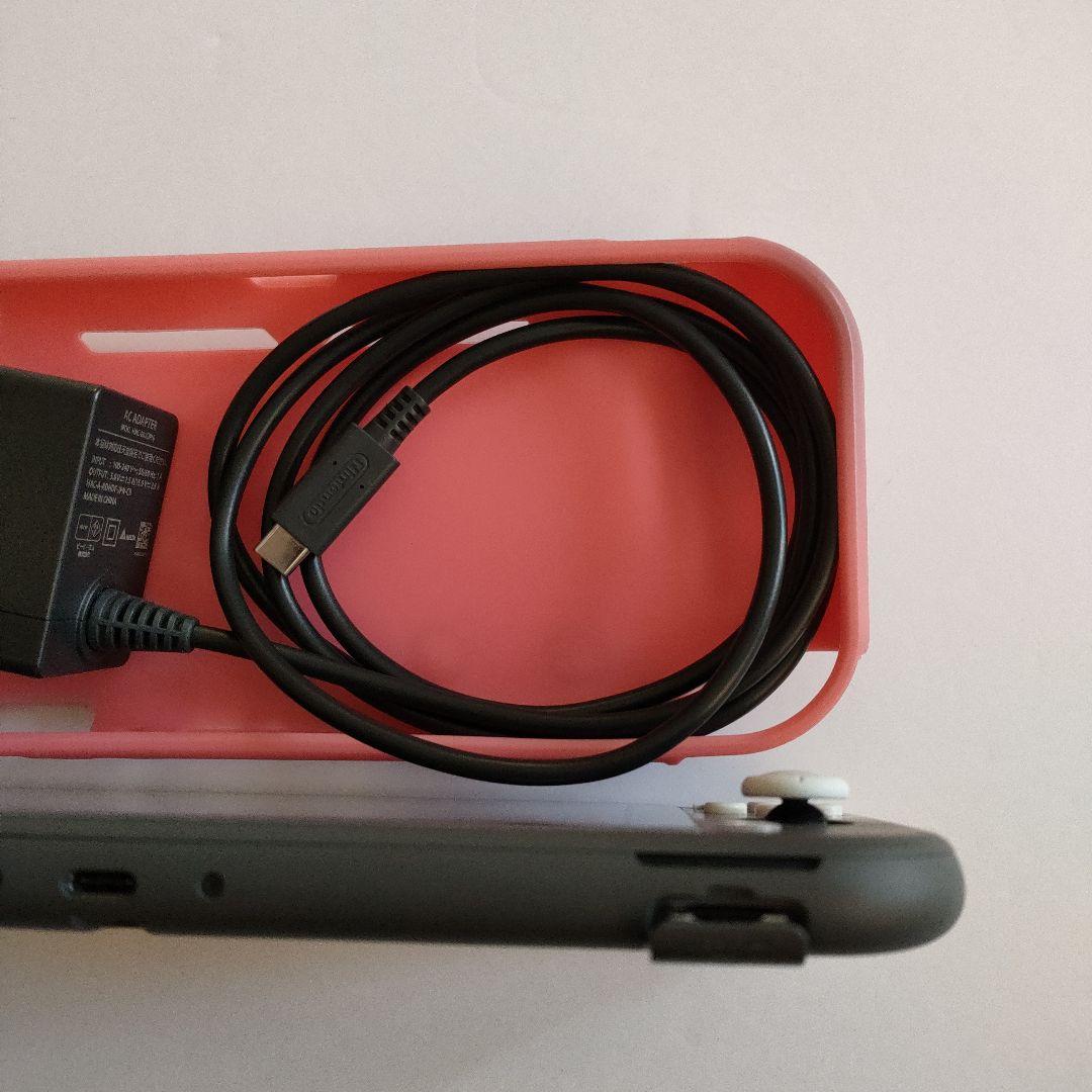 Nintendo Switch Lite本体グレー+純正ACアダプター（箱無し）