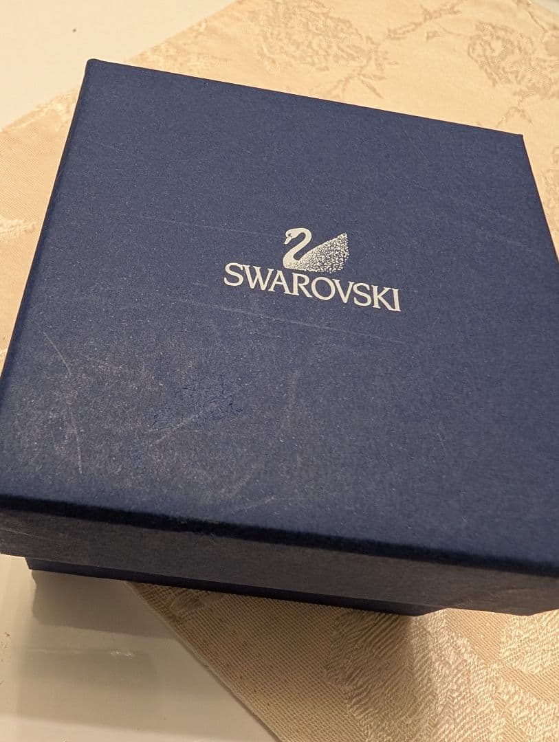 Swarovski クリスタル 猫の置物