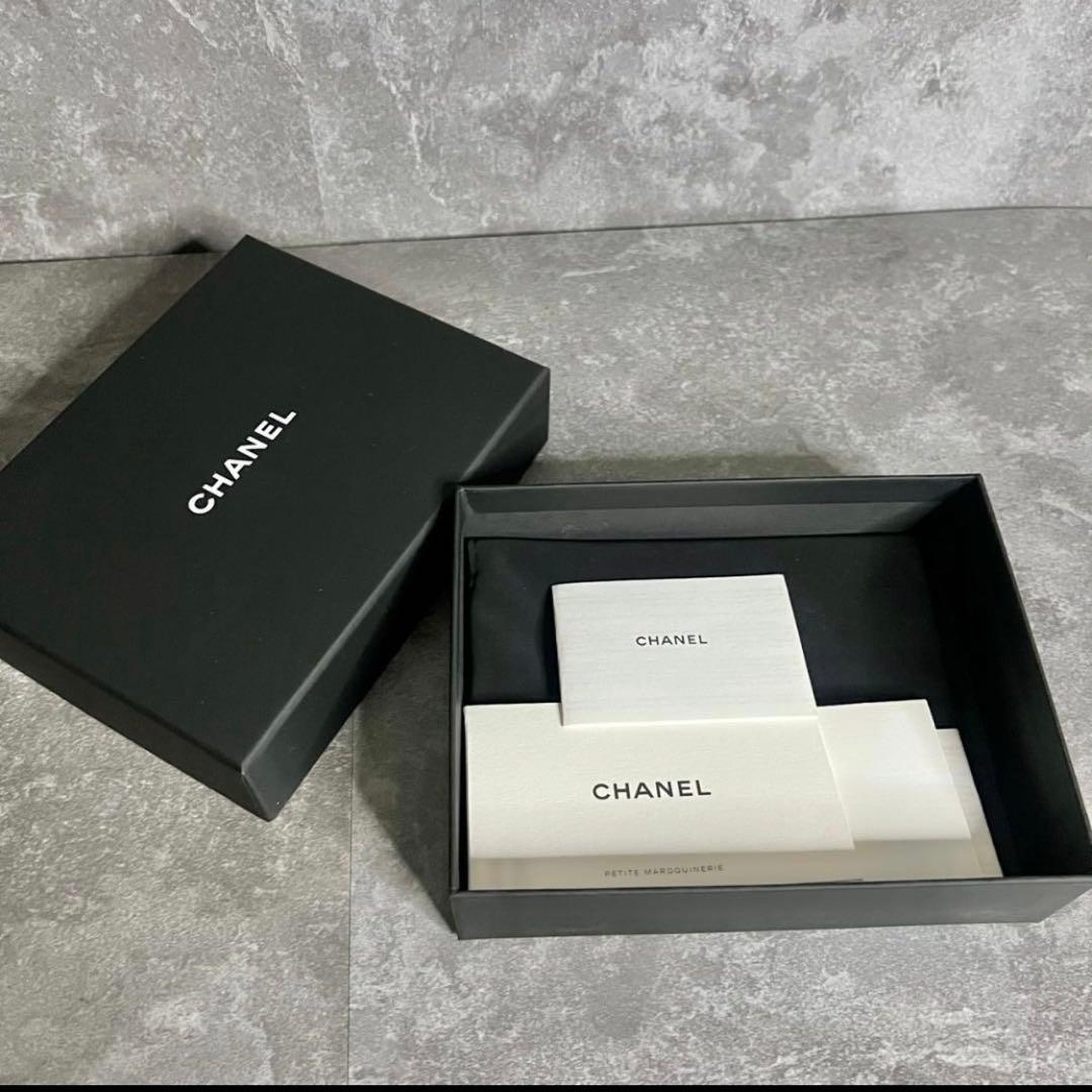 寿*司様 シャネルマトラッセ♡ キャビアスキン 財布 ライトブルー