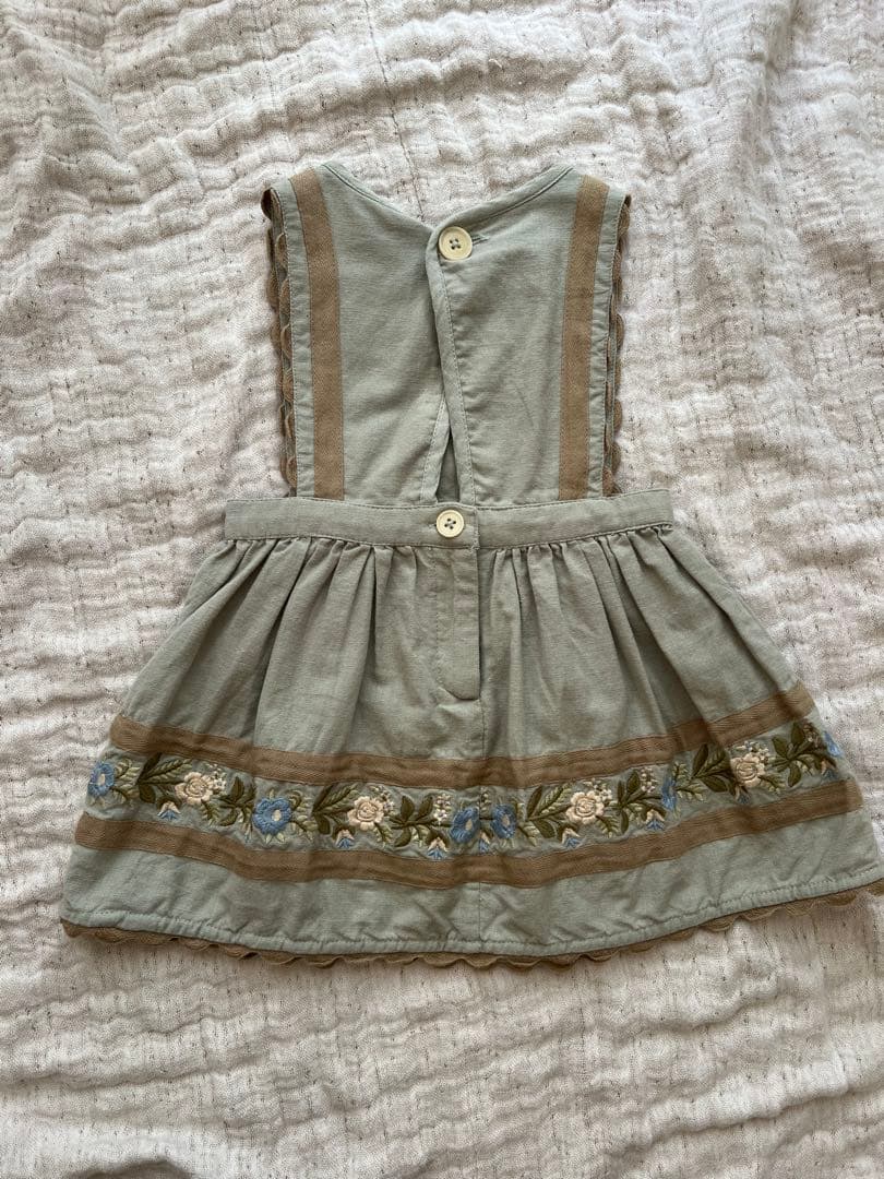 m*i様 Apolina Gerdy Pinafore 1-2y