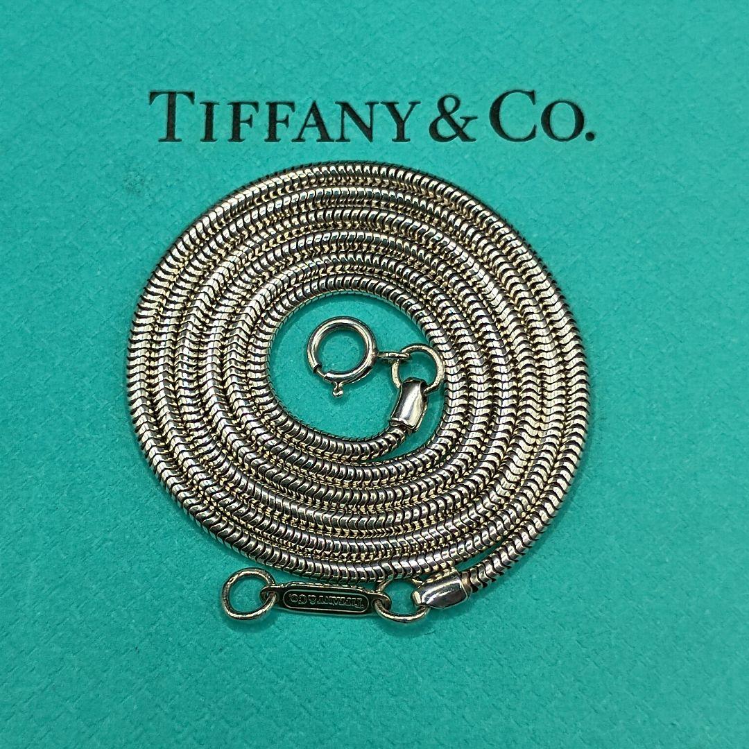 ティファニー スネークチェーン 47cm SILVER925 ユニセックス