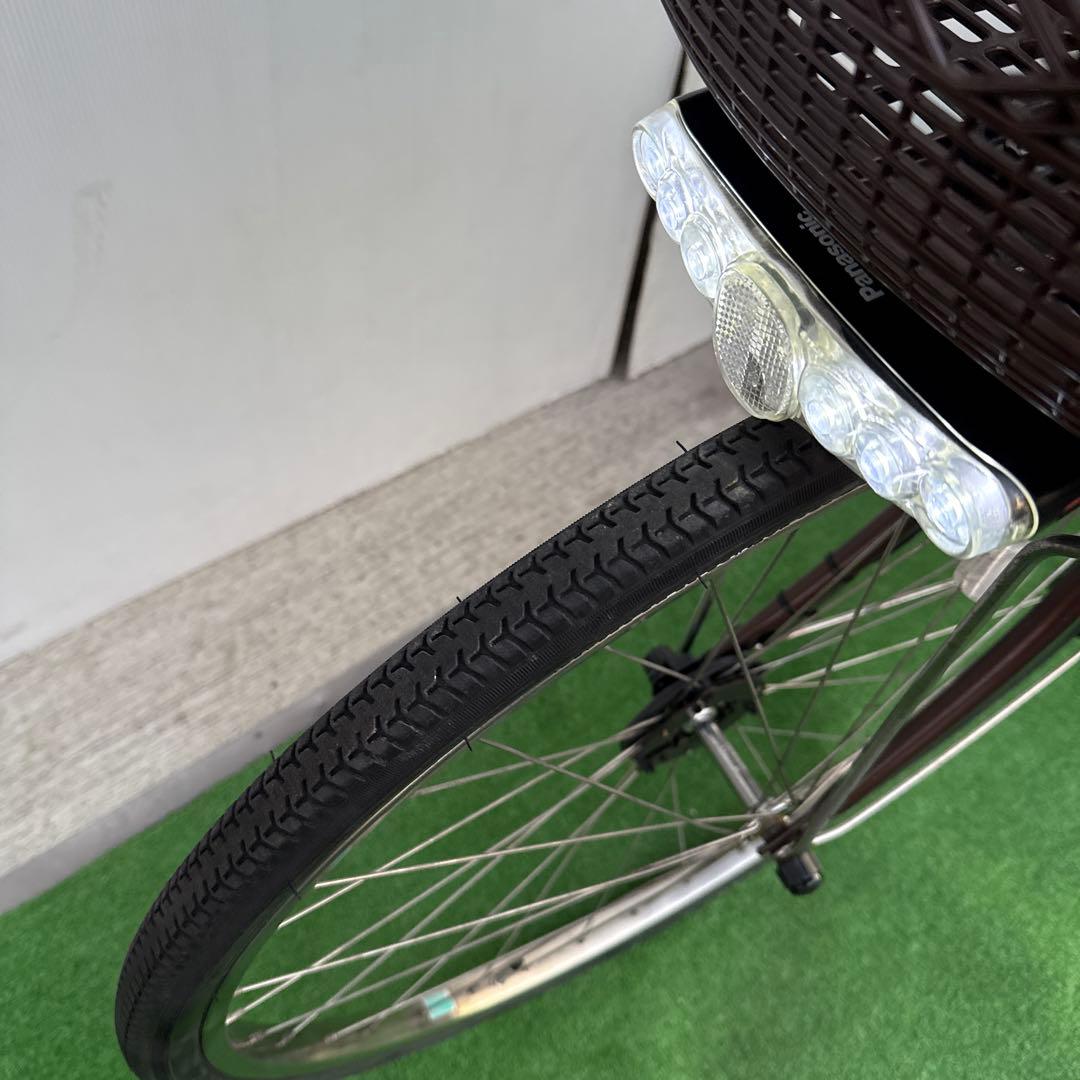 Panasonicパナソニック電動アシスト自転車26インチ8.9Ah ブラウン