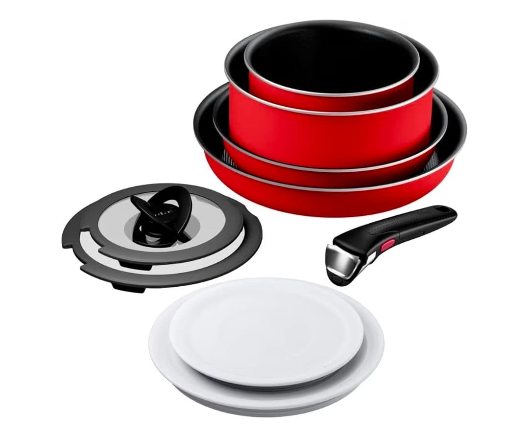 【新品未使用品】ティファール フライパン 9点セット(ガス火専用)(IH不可)