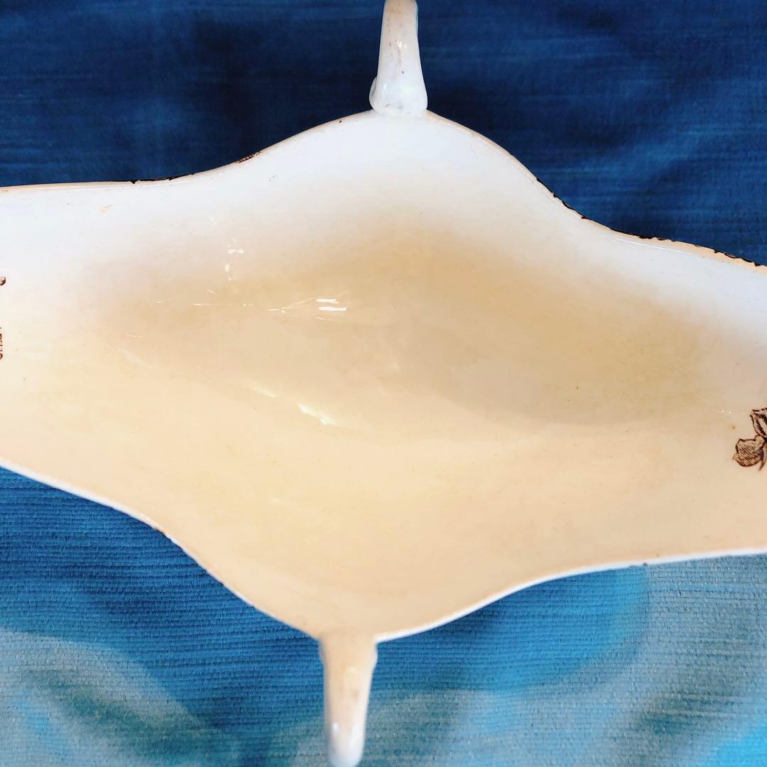 人気　エミールブルジョワ ソーシエール フランスアンティーク食器　ブロカント