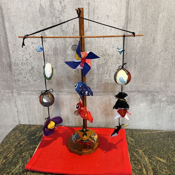 吊るし飾り・端午の節句・吊るし台付