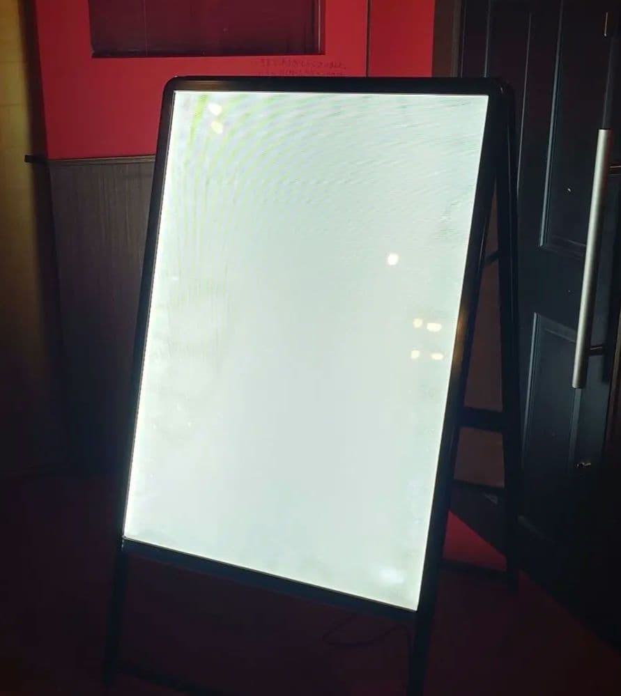 大特価！LED看板 A型パネル看板 B1両面 中古 送料込み