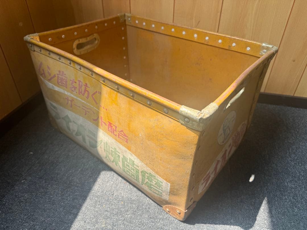 ボテ箱　レトロ　アンティーク