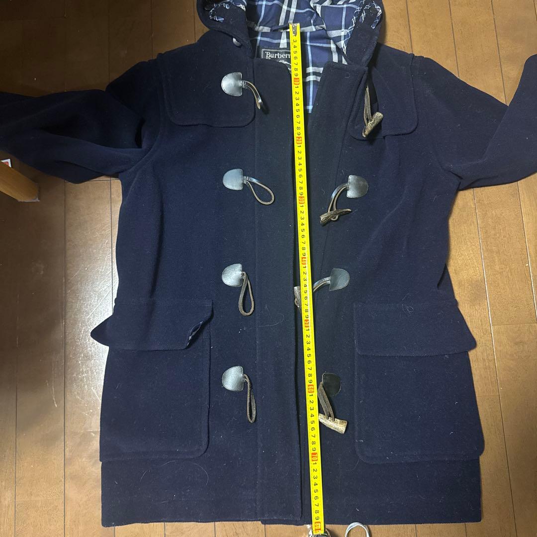 Burberry ネイビー ダッフルコー バーバリー