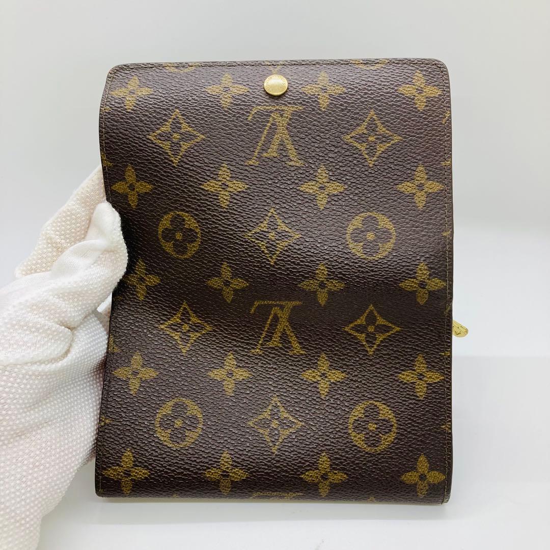 ルイヴィトン ポルトフォイユ トレゾール 財布 L字ファスナー A883